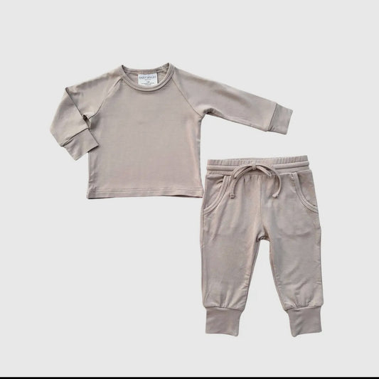 Jogger Set Tan