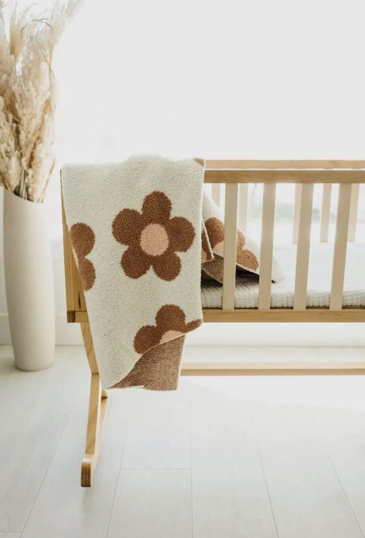 Daisy Plush Blanket 58x68