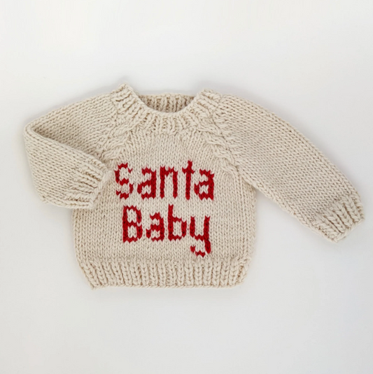 Santa Baby Sweater - 18-24M