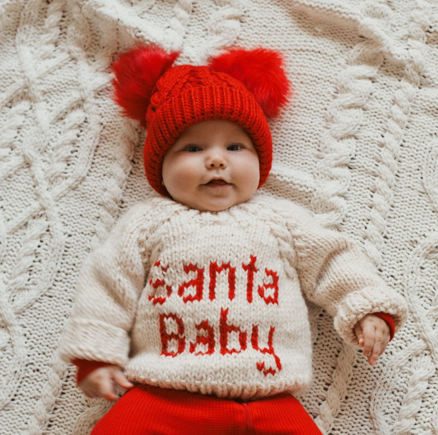 Santa Baby Sweater - 18-24M