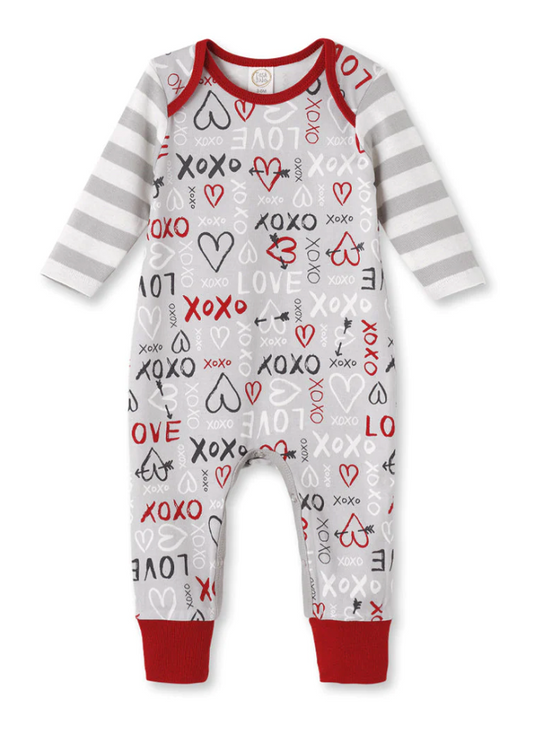 "Love" Romper - 6-9M